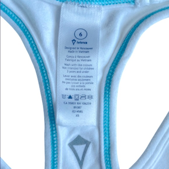 Ivivva Racerback Tank Size 6 - Picture 2 of 2